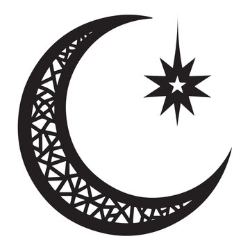 Crescent Moon and Star