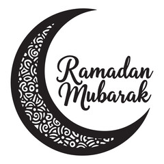 Fototapete - Ramadan Mubarak Moon