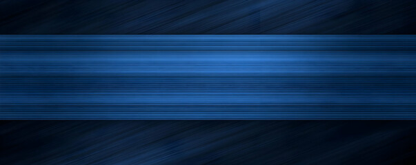 Poster - Blue abstract stripes background
