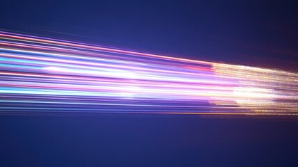 Poster - Fast digital data stream, glowing, abstract background, network speed, tech presentation
