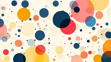 Poster - set of abstract template vertical banner with color rainbow circles