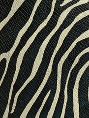 Wall Mural - Animal print wallpaper with zebra stripes, available in various colors for unique interior decoration.