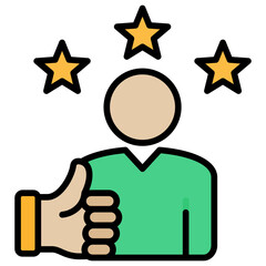 Poster - Customer Satisfaction Icon
