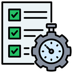 Poster - Time Management Icon
