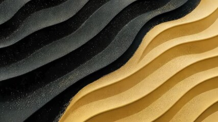 Poster - Captivating waves of texture inspired by nature's colors in a mesmerizing artistic display for modern decor. Generative AI