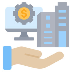 Aufkleber - Asset Management Icon