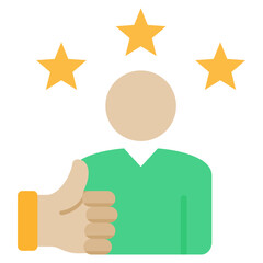 Poster - Customer Satisfaction Icon