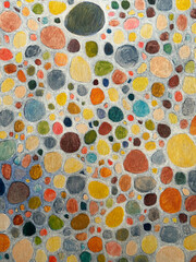 Wall Mural - oil paints texture