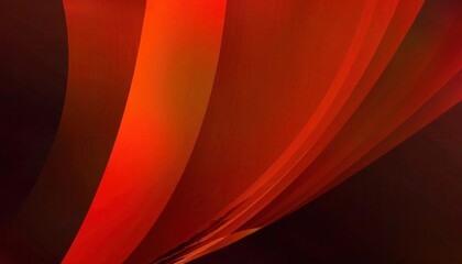 Aufkleber - abstract red fabric texture with layered curves in dynamic motion, minimalist background for graphic design and presentation