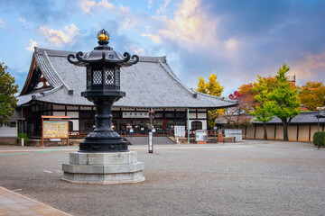 Wall Mural - Higashi Honganji temple situated at the center of Kyoto, one of two dominant sub-sects of Shin Buddhism in Japan and abroad