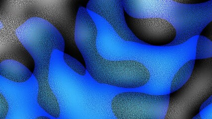 Aufkleber - Grainy gradient blue background, abstract rainbow gradient noise effect with blurred pattern, smooth retro texture, trendy backdrop. Templates for digital