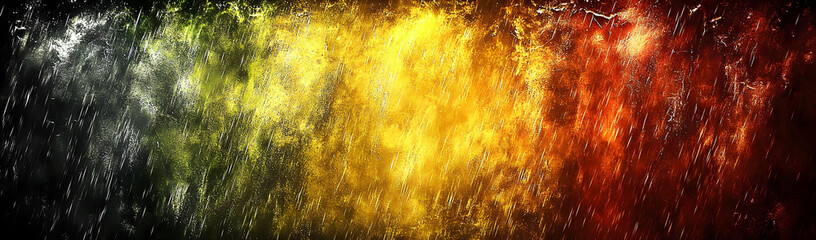 Poster - Fiery abstract art, design background