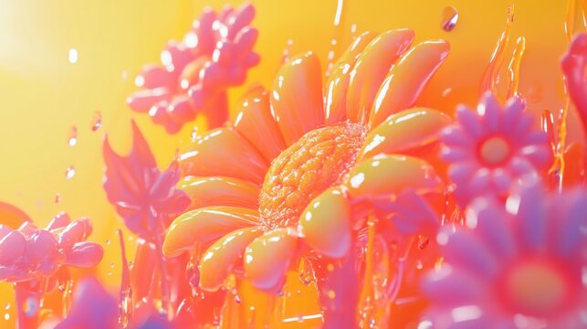 Sunshine vibes graphics are filled with warmth and happiness.