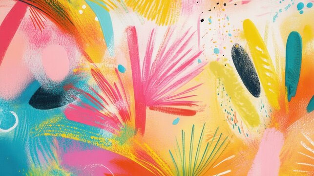 Whimsical sketches bring charm and playfulness to summer art.