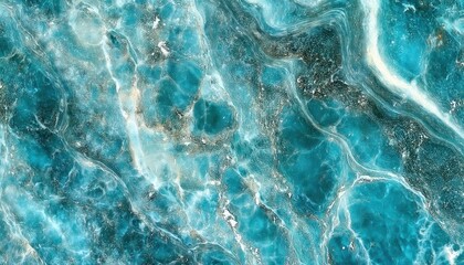 Aufkleber - deep blue marble texture with gold veining, abstract oceanic pattern for background, wall art, and luxury interior design

