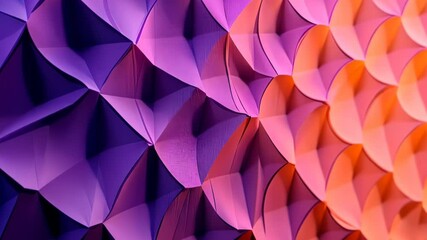 Poster - Colorful paper art installation showcases vibrant textures and patterns evoking creativity and wonder. Generative AI