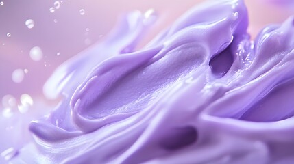 Aufkleber - Captivating Lavender Abstract Fluid Texture for Premium Digital Art and Wallpaper Design  Ethereal wispy and dreamy lavender hues create a mesmerizing soothing