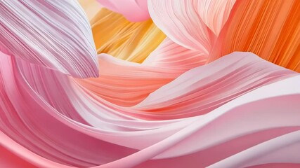 Poster - Discover the beauty of flowing colors and textures in vibrant abstract art inspired by nature's elegance. Generative AI