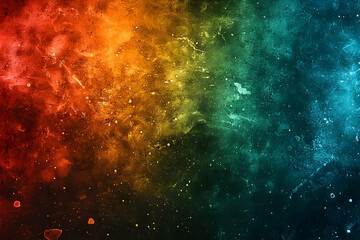 Wall Mural - Colorful nebula space background, cosmic dust, vibrant galaxy