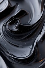 Poster - A mesmerizing vortex of black energy distorts surrounding space, creating a surreal atmosphere. Hints of glowing edges suggest a mysterious interaction with reality itself