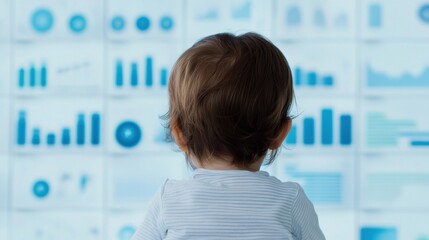 Poster - Infant Observing Data Graphics on Digital Screens in a Professional Environment