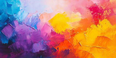 Aufkleber - abstract artwork showcasing vibrant gradients with a focus on the dramatic and bold blending of colors, creating a visually engaging composition with a touch of flair