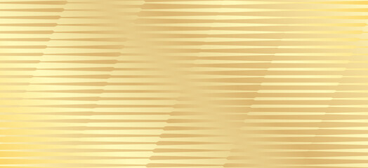 Poster - Golden linear texture with gradient effect. Gradient effect creates a soft metallic sheen. Luxurious and elegant appearance.