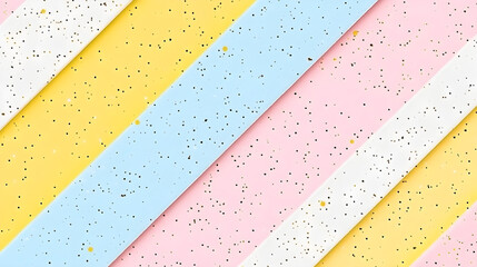 Poster - Colorful abstract pattern design studio digital art bright environment overhead view modern aesthetic