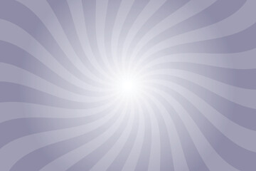 Wall Mural - Rhythm gray background with white sun ray. Swirl sun ray lines starburst. Abstract texture with light of sunburst. Radial beam of sunlight. Retro background with flash. Design of sunbeam.