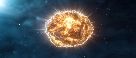 Cosmic explosion, space, energy, background, science