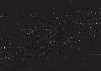 Wall Mural - snow, stars, twinkling lights, rain drops on black background. abstract vector noise. small particle