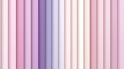 Aufkleber - Soft pastel vertical stripes in shades of lavender, pink, and cream create soothing and harmonious gradient pattern, perfect for backgrounds or design elements