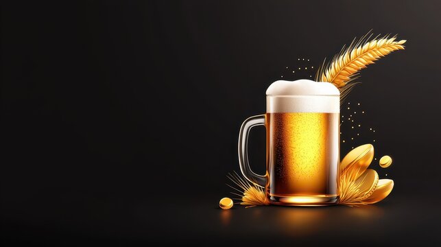 A modern hipster bar logo design, combining retro fonts and stylish icons, featuring a craft beer mug and a relaxed, artsy feel.