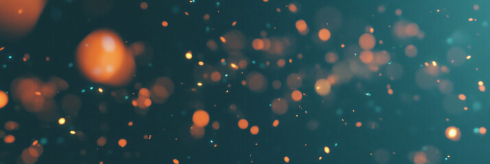 Poster - Dynamic burst of particles and light creating an impression of speed and energy