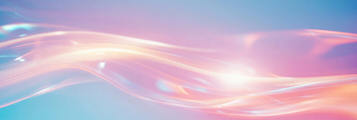 Poster - Dynamic abstract lines create a sense of movement and energy against a bright background