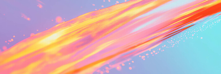 Poster - Vibrant abstract splashes of color creating an energetic and exciting background
