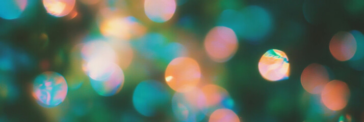 Fototapete - Moss texture on rock with soft bokeh background in vibrant tones and colors