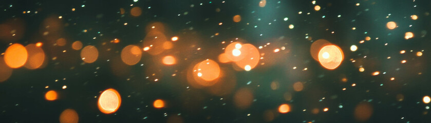 Fototapete - Blurred texture of rain falling against a dark background with bright streaks of light