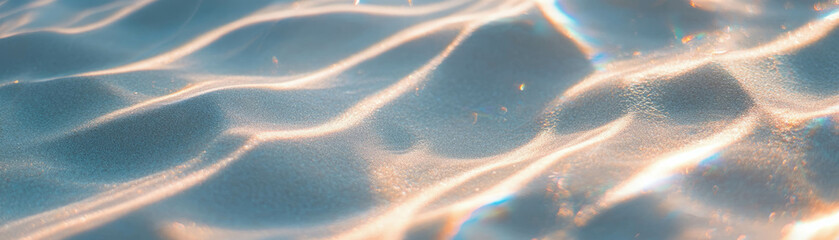 Poster - Soft sand texture with light and shadow creating an ethereal background effect