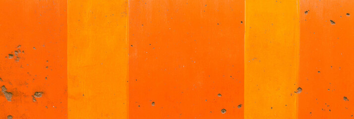 Poster - Bright mustard yellow cement wall texture with light orange background for creative projects