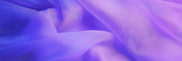 Aufkleber - Bright violet cotton fabric showcasing sheer and lightweight texture for creative projects