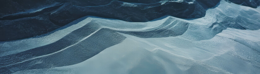 Poster - Brushed cement surface displaying fine lines and subtle texture for design applications