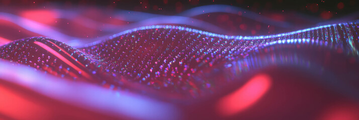 Poster - Droplets create dynamic wave patterns with vibrant colors and bright background for visual impact
