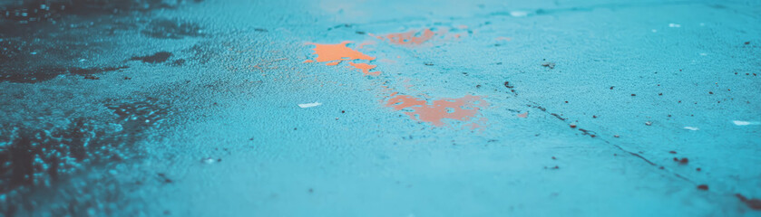 Poster - Grungy cement surface with dirt stains and rough texture on a bright background canvas
