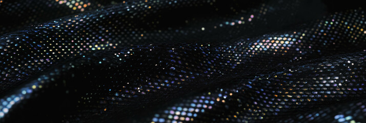 Poster - Hand-drawn snake skin pattern with stylized scales and artistic details for decorative use