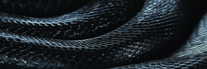 Aufkleber - Hand-drawn snake skin illustration showcasing varied line weights and textured shading