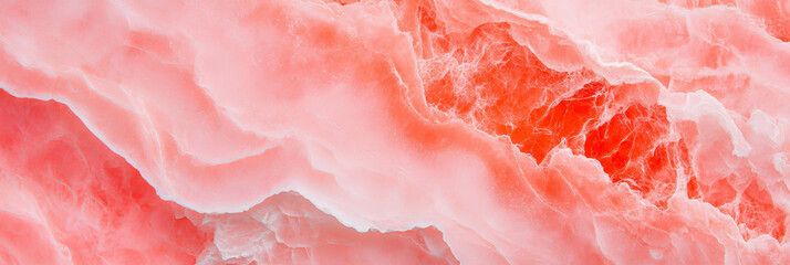 Poster - Textured light coral cement wall surface suitable for bright backgrounds