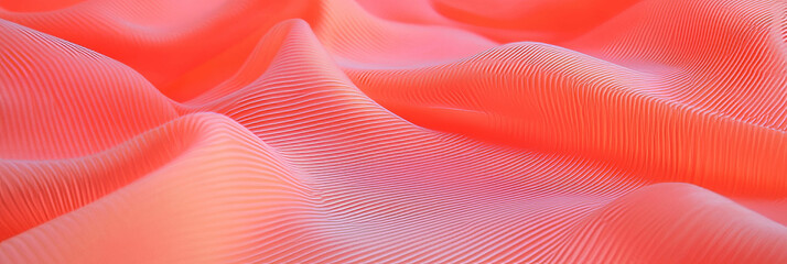 Aufkleber - Light coral cotton fabric with textured surface ideal for various design projects