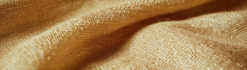 Aufkleber - Macro texture of coarse canvas with durable weave against a bright background