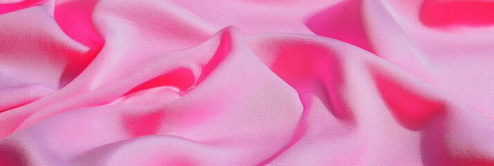 Poster - Soft pink cotton jersey fabric showcasing a stretchy texture ideal for various crafts